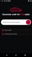 Fiat Radio Code Generator poster
