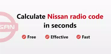 Nissan radio code unlock