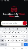 Nissan Radio Code Generator screenshot 1