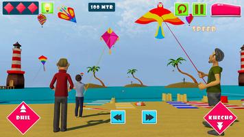 Kite Flying Combate 3d capture d'écran 3