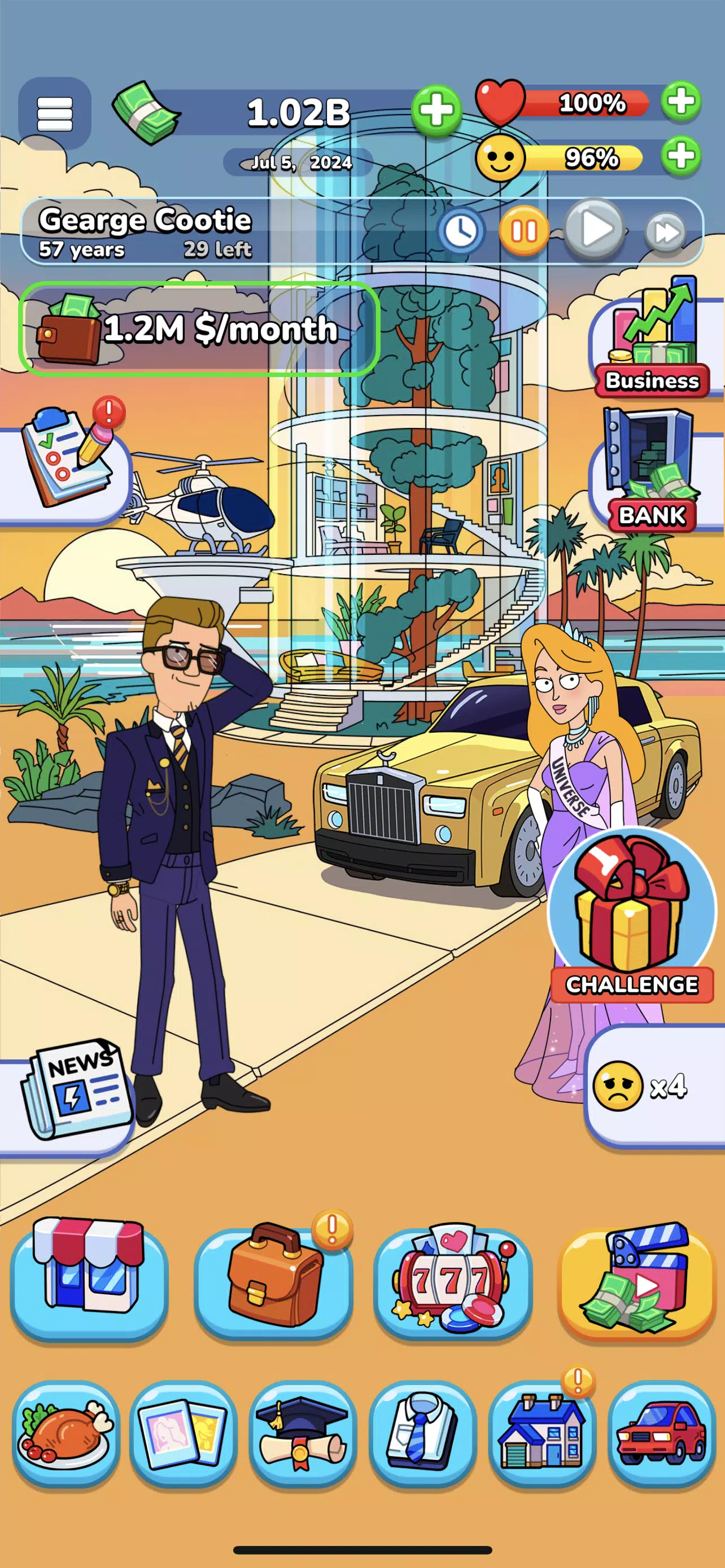 Mr Billion Idle Rich Tycoon APK