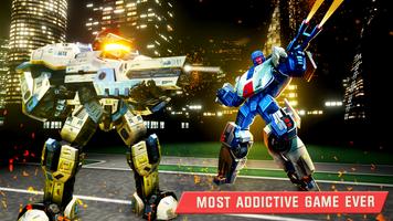 Survival Robot War - Offline shooting game 2020 Affiche