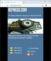 RCPRESS RC model AM radio freq gönderen