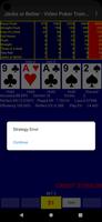 Video Poker - Jacks or Better اسکرین شاٹ 1