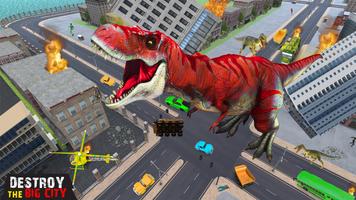 dinosaurus Stad Aanval spellen screenshot 1