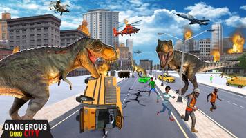 dinosaurus Stad Aanval spellen screenshot 3