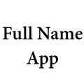Full Name App
