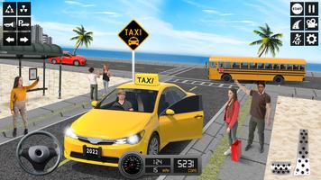 Taxi Simulator 24 - Taxi Games poster