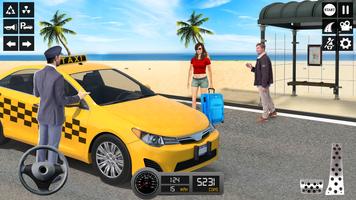 Taxi Simulateur : Auto Jeu capture d'écran 2