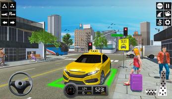 Taxi Simulateur : Auto Jeu capture d'écran 1