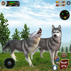 Wild Wolf Simulator Games 3d icon