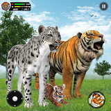 Tigre sauvage: Jeux d'animaux