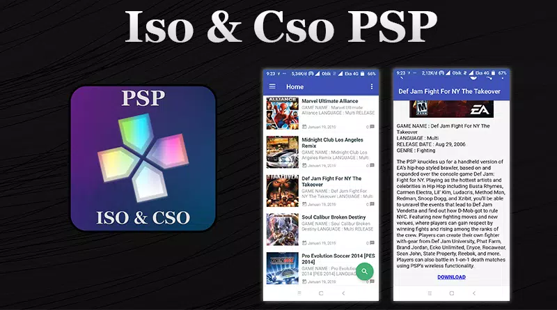 Game PSP Downloader - Iso & Cso Free APK pour Android Télécharger