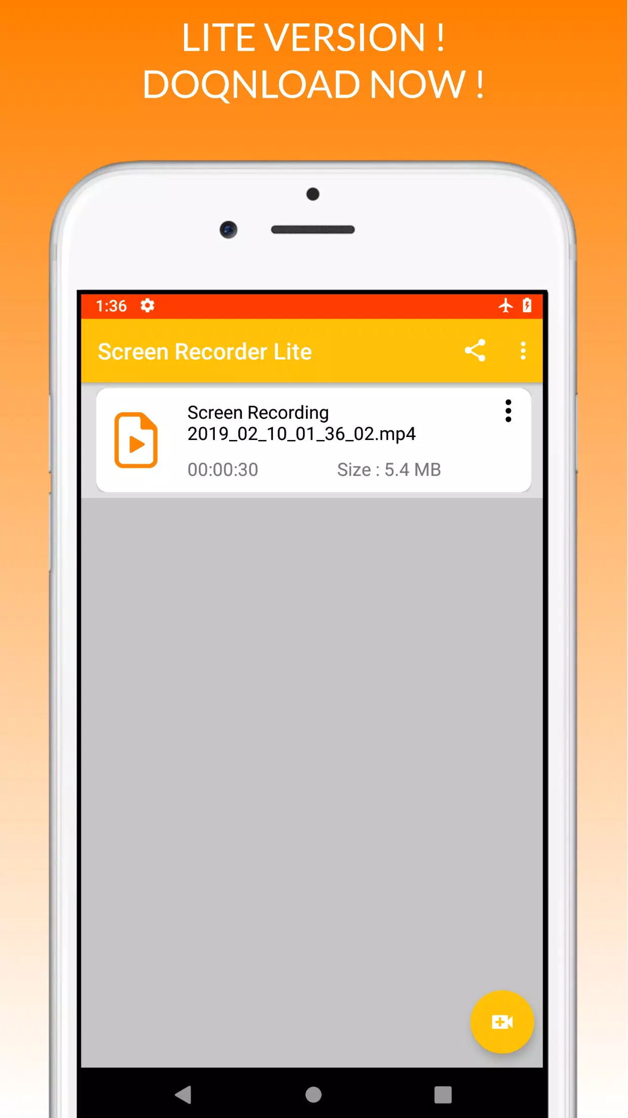 Screen Recorder Lite APK for Android Download