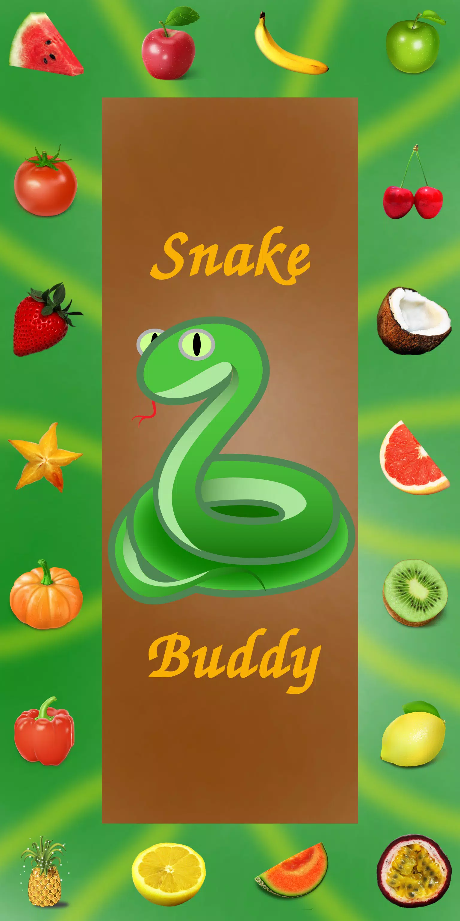 Jogo Fruit Snake - Funciona offline