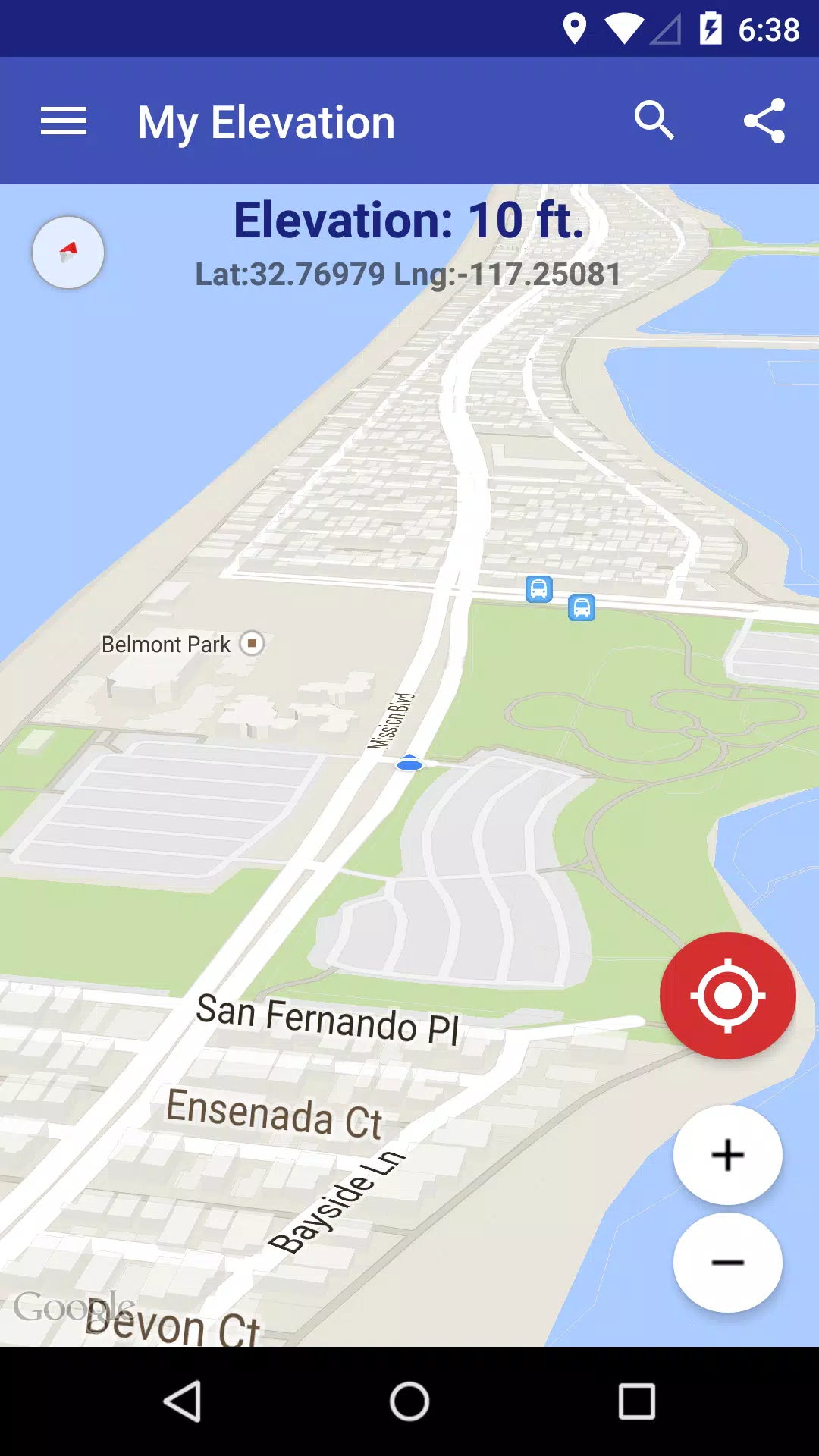 What Is The Elevation For My Location My Elevation For Android - Apk Download