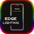 Edge Lighting Rounded Corner simgesi