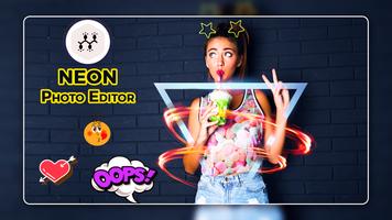 Neon Photo Editor - Background Changer-poster