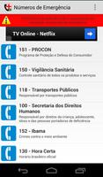 Brazilian Emergency Numbers capture d'écran 1