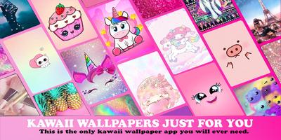 Kawaii wallpaper پوسٹر