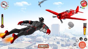 Flying Bat Robot Bike Game screenshot 3