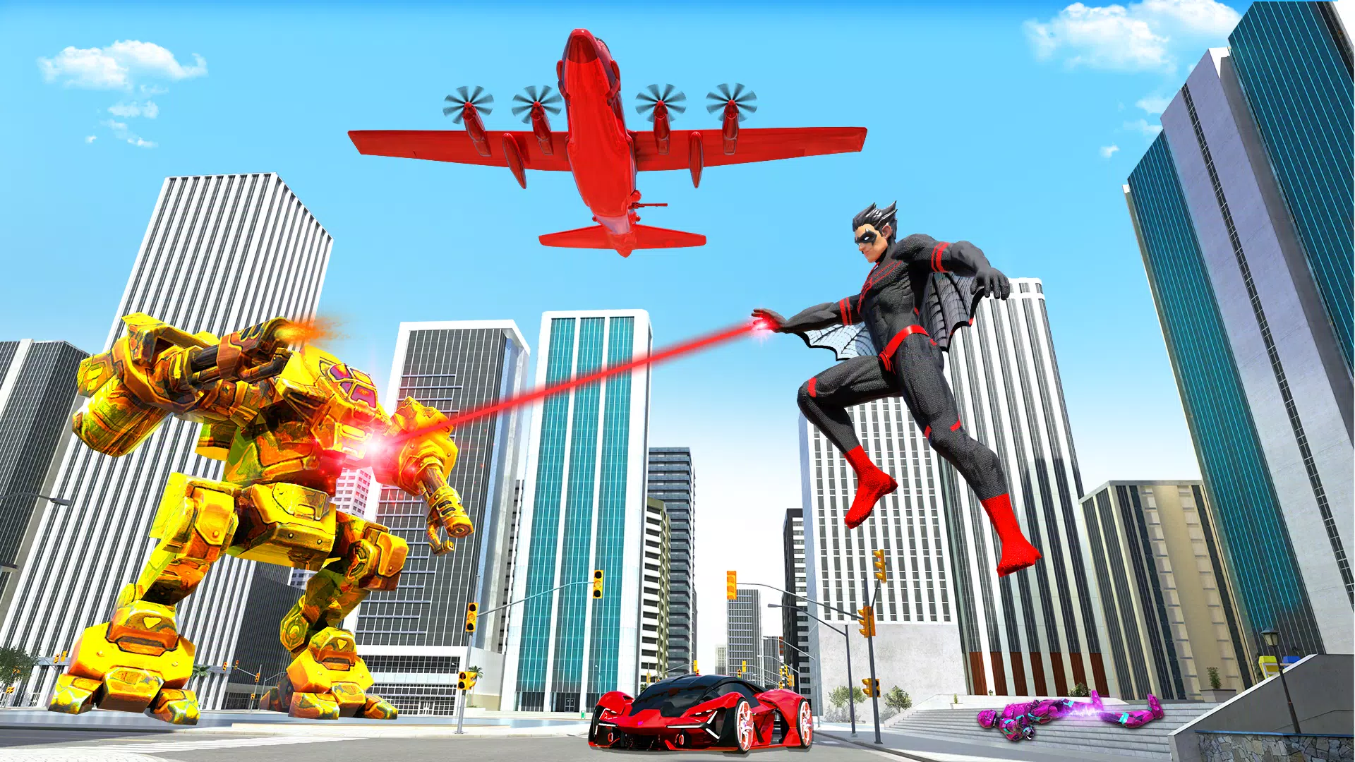 Ar Robô Jogos - Vôo Robô Transformando Avião - Baixar APK para Android