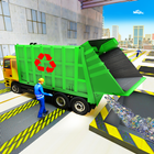 쓰레기 트럭 시뮬레이터 운전 아이콘