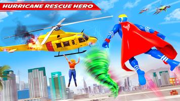 Hurricane Hero: Superhero Game capture d'écran 1