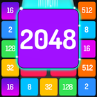 2048 Number Games: Merge Block icône