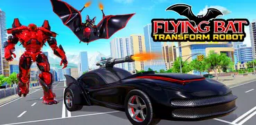 Bat Robot Car Transform Game