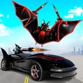 Flying Bat Robot Transform Car Robot Games 2021