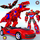 Bat Robot Car Transform Game icon