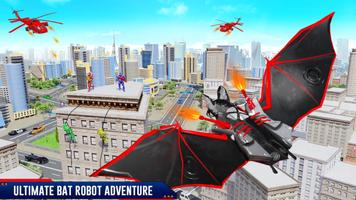 Bat Robot Car Transform Game screenshot 1
