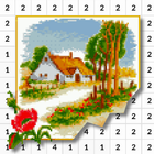 Cross Stitch Pixel By Number icône