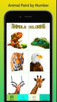 Animal Pictures Paint By Number Cartaz