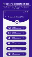 Recover Deleted All Files, Photos and Contacts पोस्टर