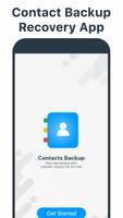 Contacts Backup - Recovery App poster