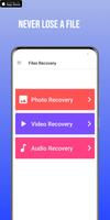recovery file photo video Affiche