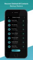 Recover Deleted All Contacts, Backup, Restore Affiche