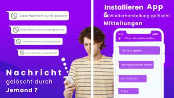 gelöschten Text abrufen Plakat
