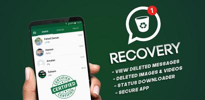 Recover Deleted Messages : WhatsRemoved Pro ✅✅ poster