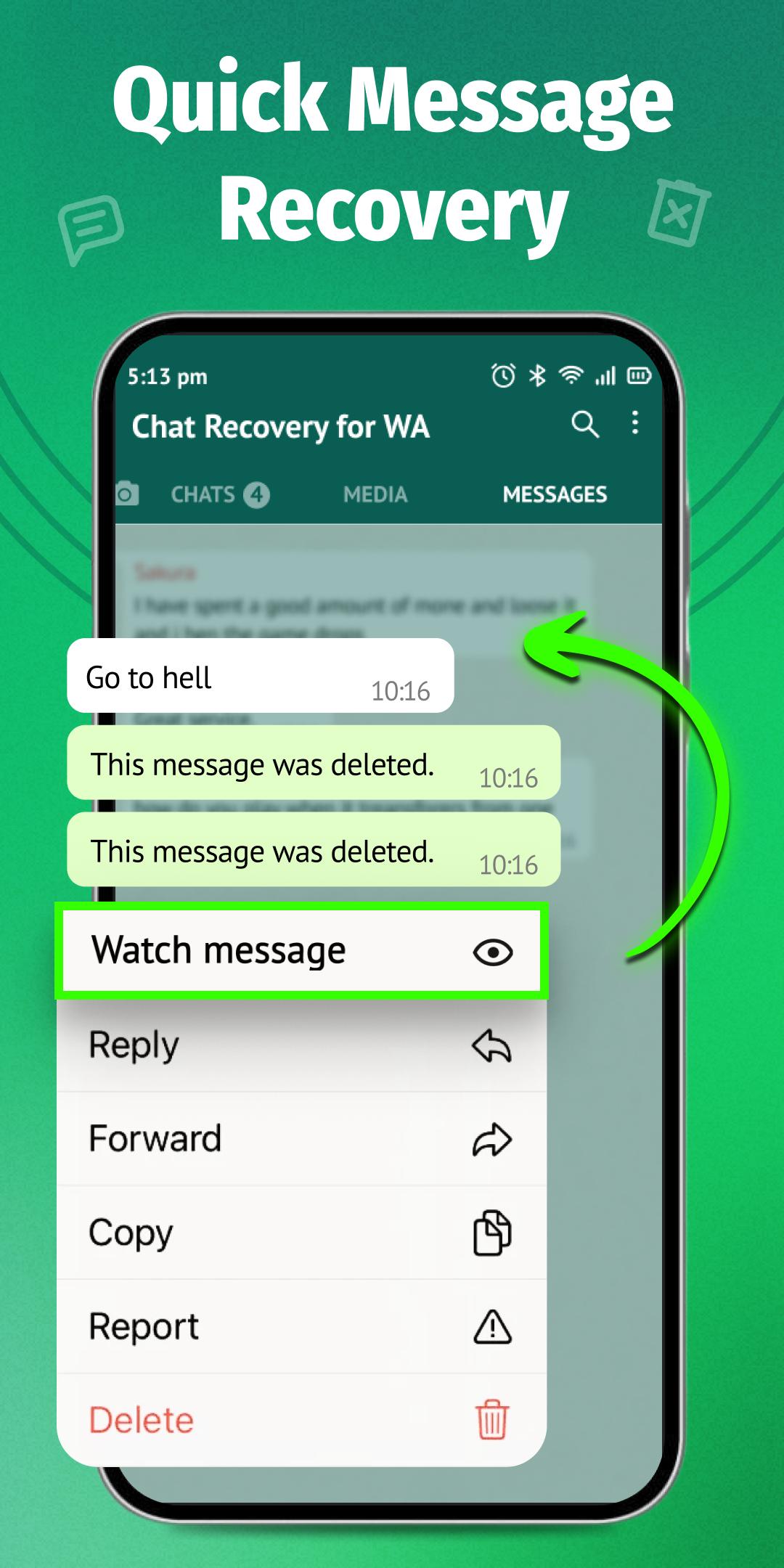 Recover chat iphone. Wa messages