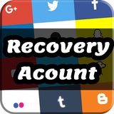 Recovery Account : Password & email icône