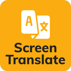 Vertalen op het scherm-icoon
