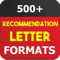 Recommendation Letter Formats