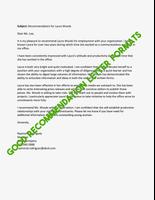 Recommendation Letter Formats captura de pantalla 1