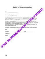 Recommendation Letter Formats captura de pantalla 2