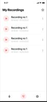 Voice Recorder تصوير الشاشة 1