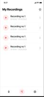 Voice Recorder স্ক্রিনশট 1