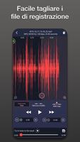 1 Schermata Registratore Vocale Con Modifica Audio MP3